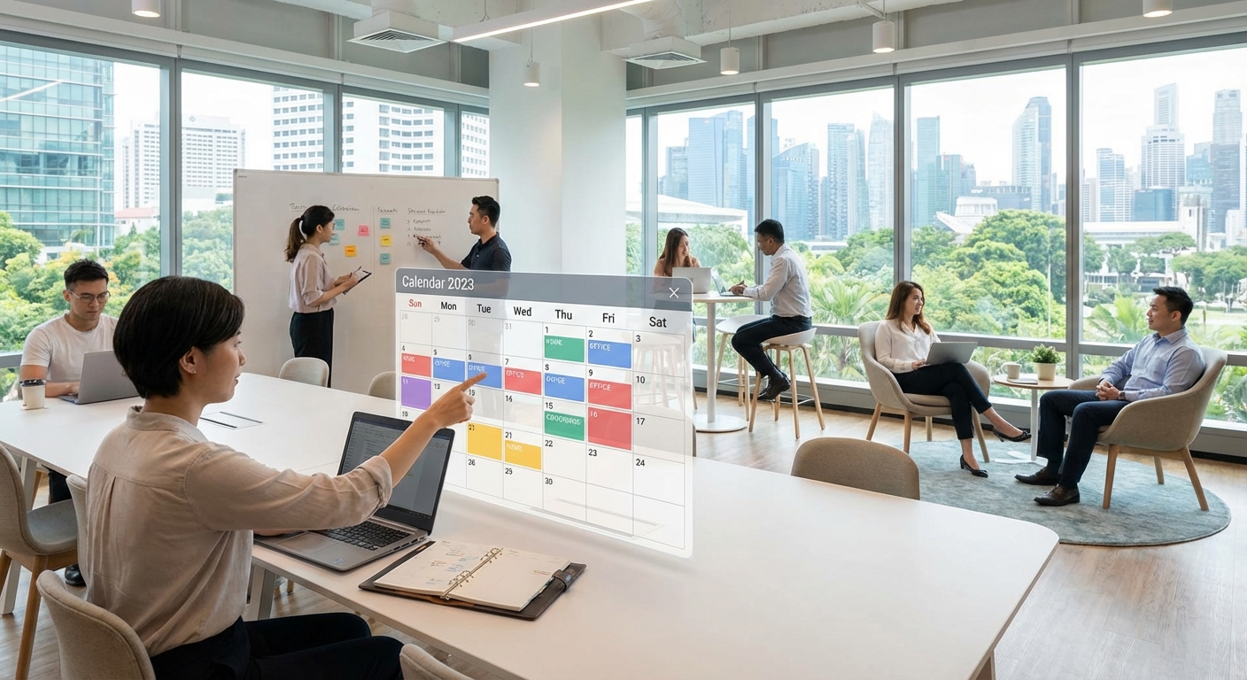 How to Build an Effective Hybrid Work Schedule in a Coworking Space