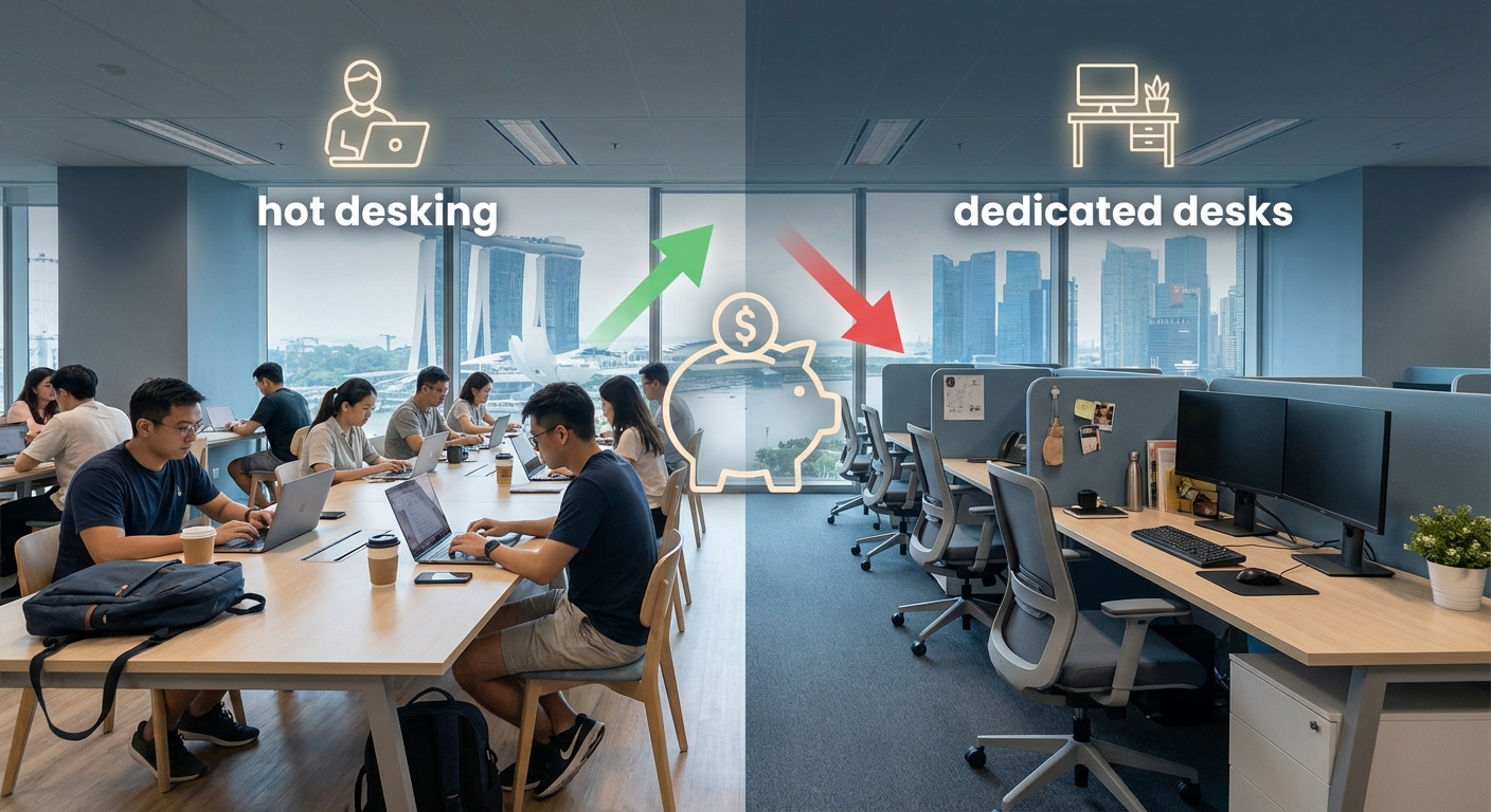 Hot Desking vs Dedicated Desks: Which Coworking Option Saves You More Money in Singapore?