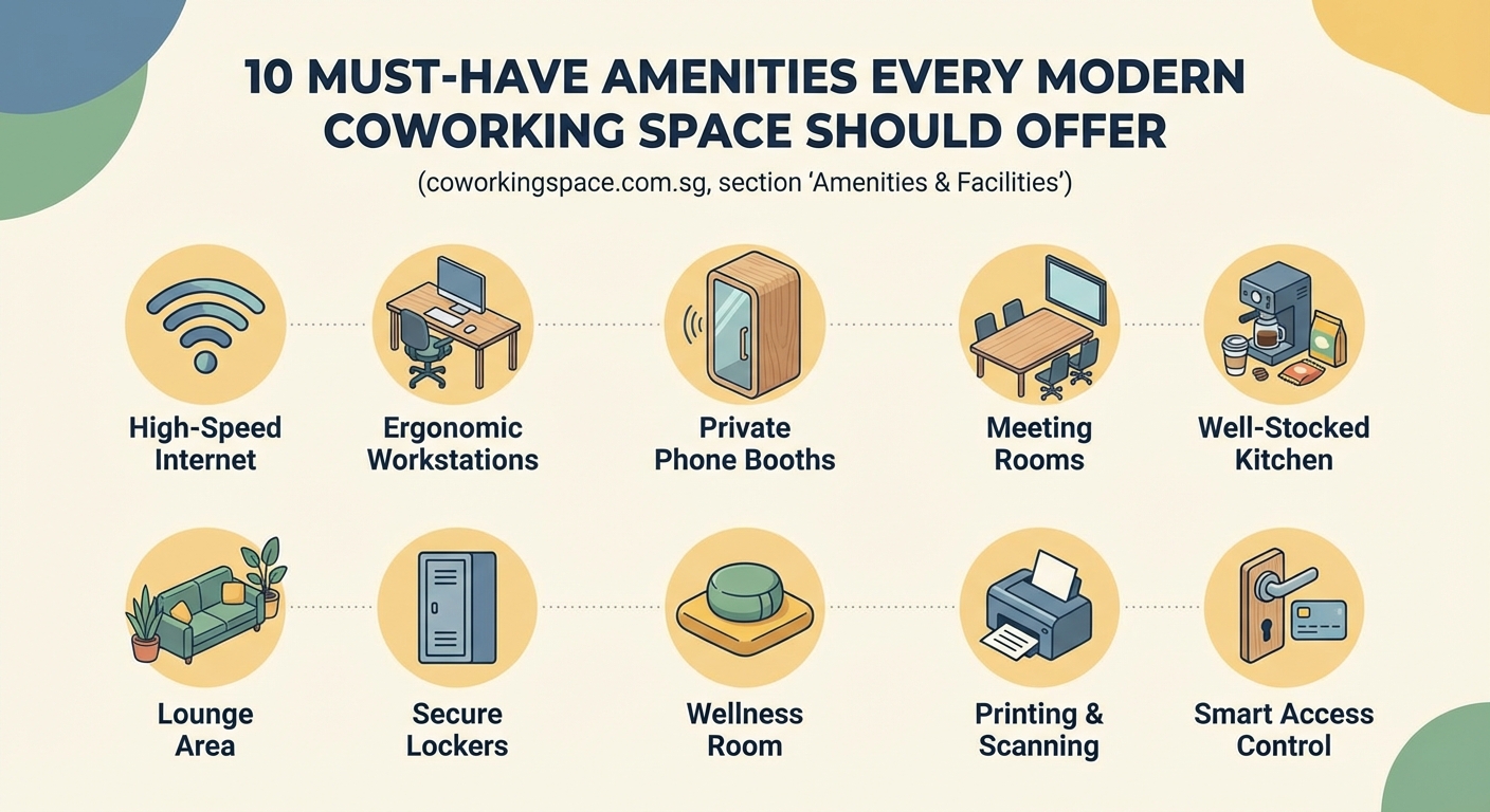 10 Must-Have Amenities Every Modern Coworking Space Should Offer — 1