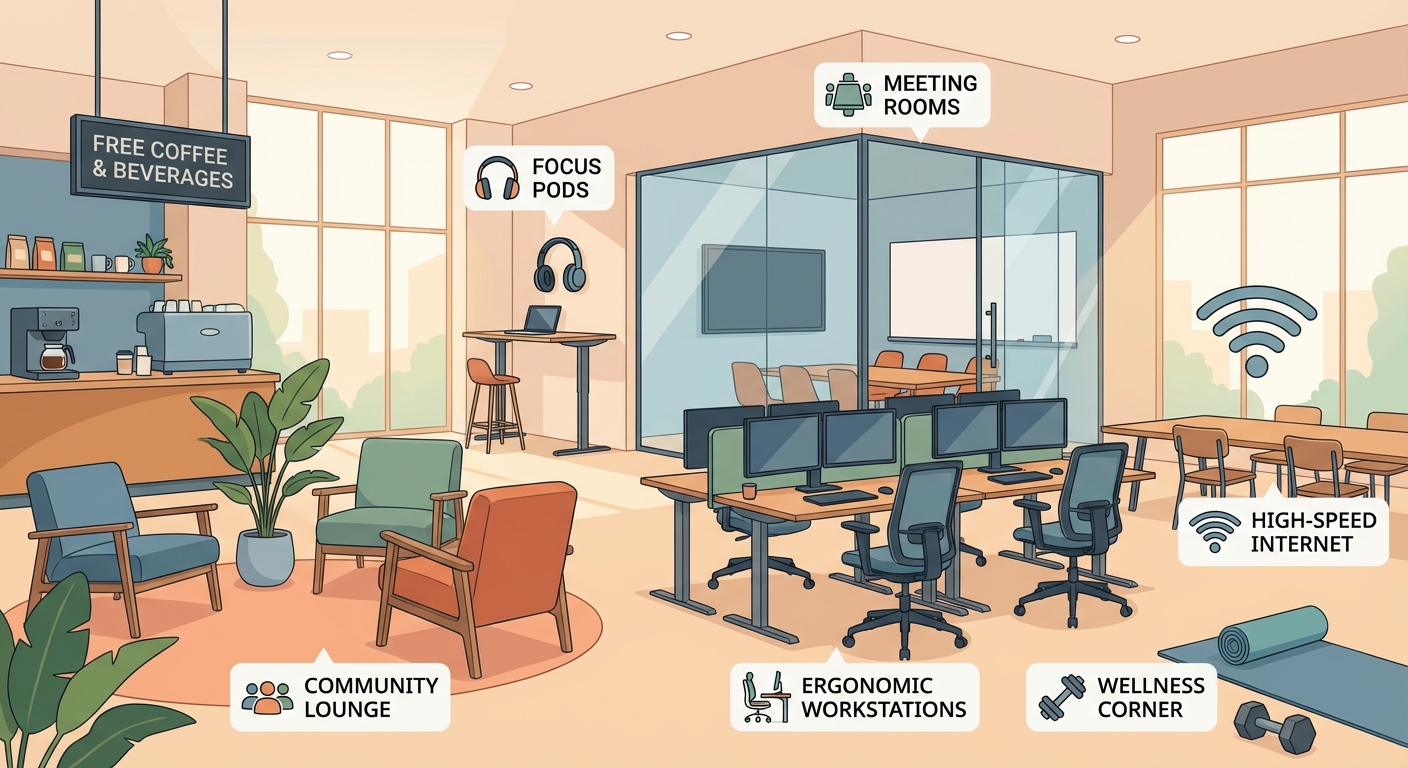 10 Must-Have Amenities Every Modern Coworking Space Should Offer — 2