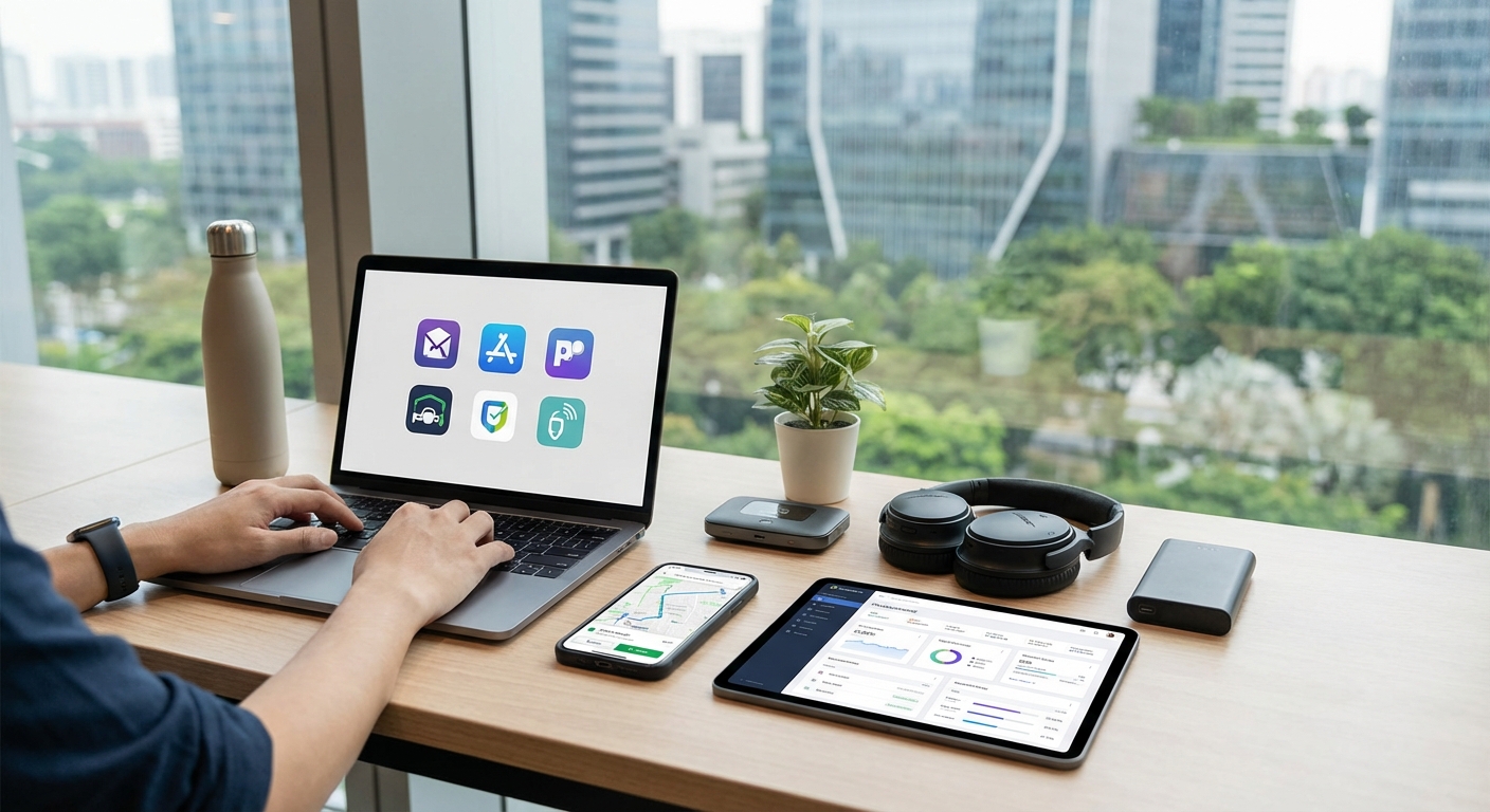 7 Essential Apps and Tools Every Digital Nomad Needs in Singapore