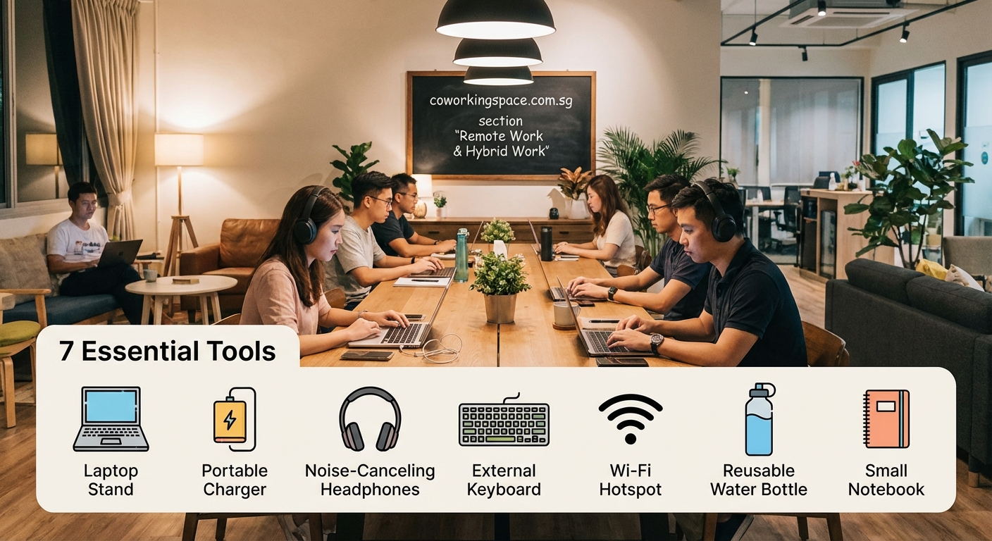 7 Essential Tools Remote Workers Need When Using Coworking Spaces — 1