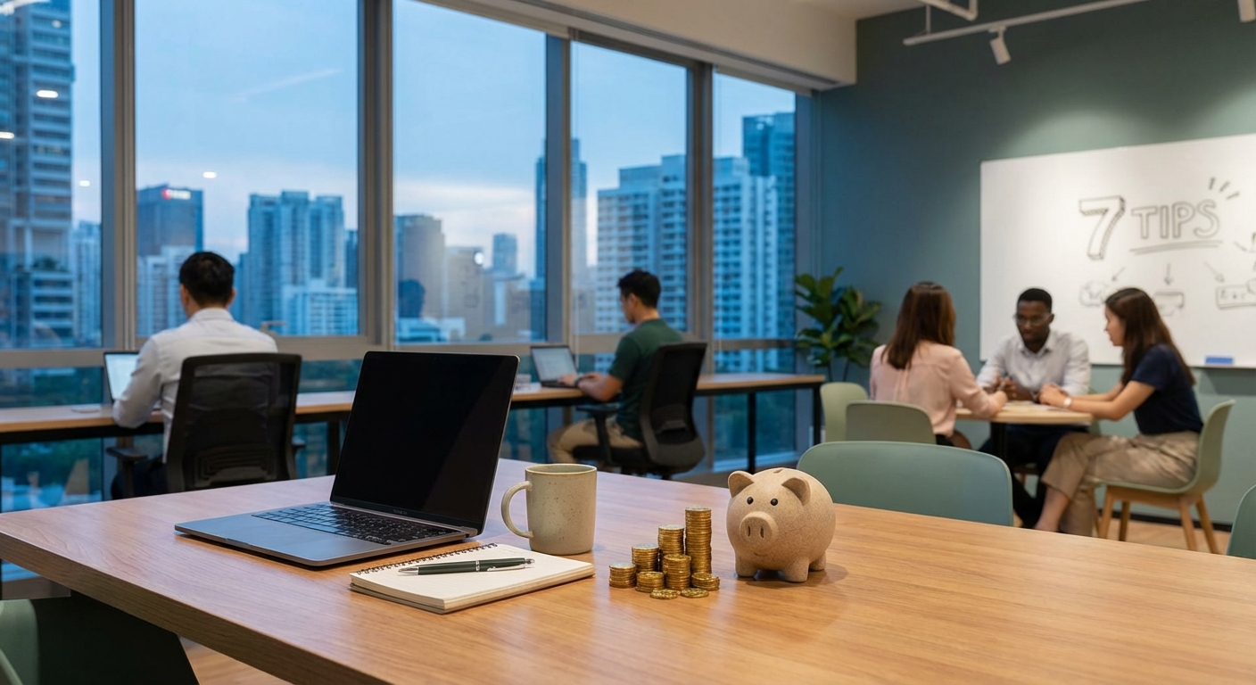 7 Money-Saving Tips for Freelancers Using Coworking Spaces in Singapore