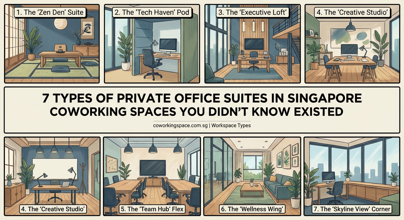 7 Types of Private Office Suites in Singapore Coworking Spaces You Didn't Know Existed — 2