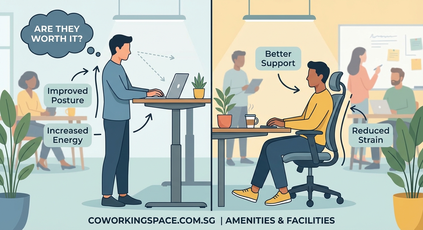 Are Standing Desks and Ergonomic Chairs Worth It in Coworking Spaces? — 2