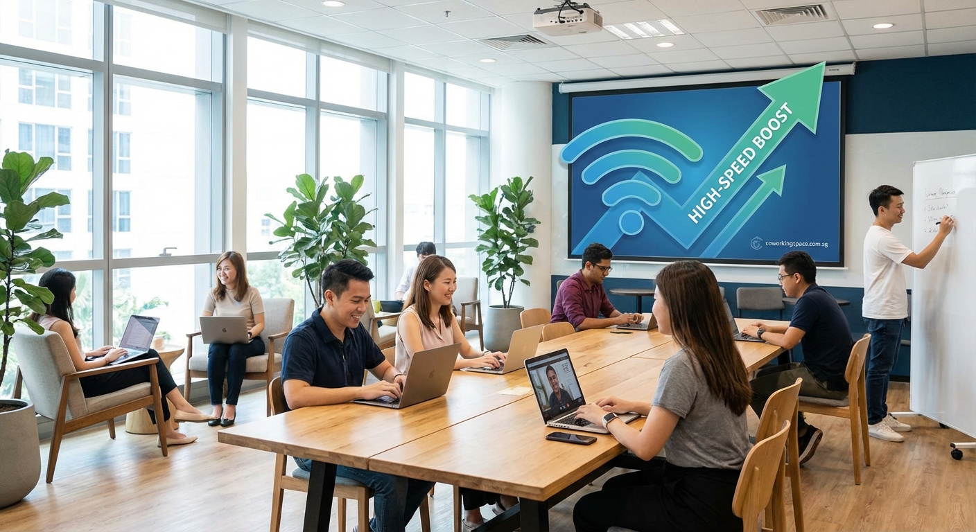 How High-Speed Internet in Coworking Spaces Boosts Your Productivity - Illustration 3
