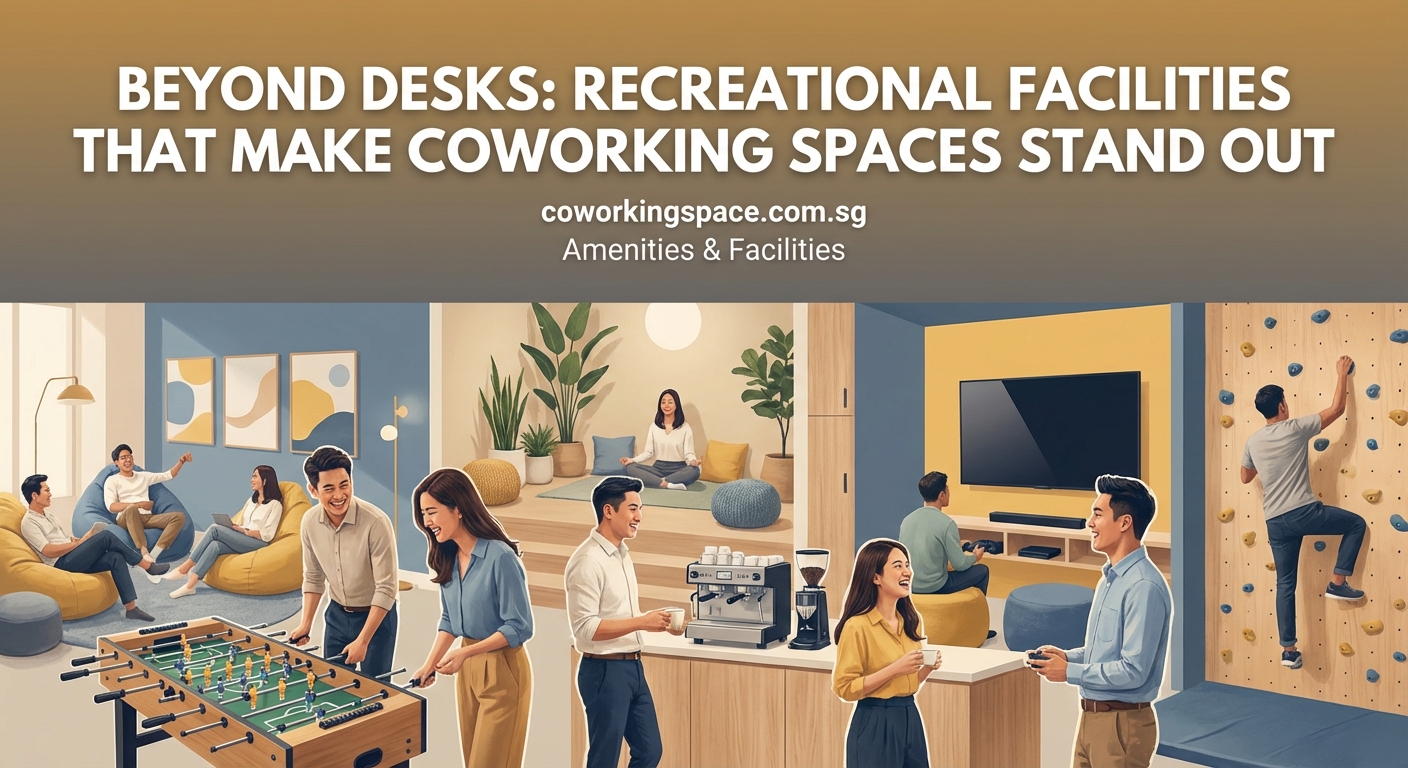Beyond Desks: Recreational Facilities That Make Coworking Spaces Stand Out - Illustration 1