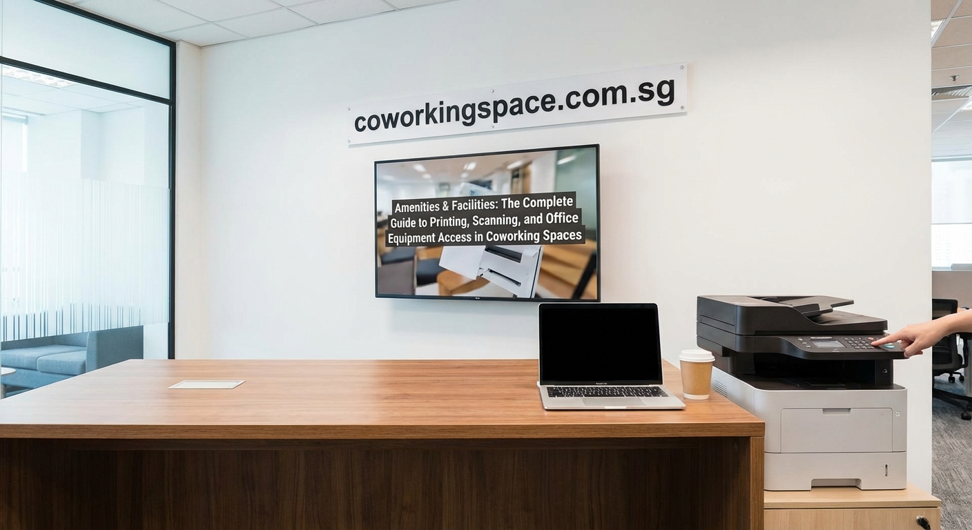 The Complete Guide to Printing, Scanning, and Office Equipment Access in Coworking Spaces - Illustration 1
