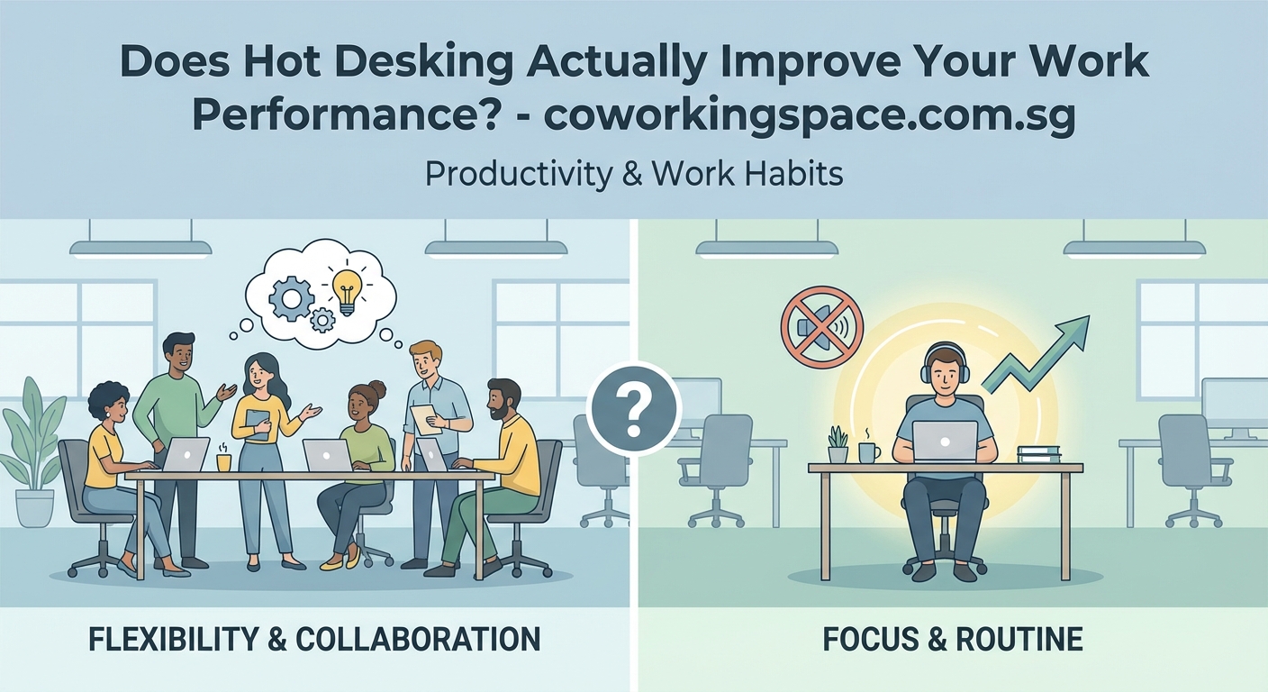 Does Hot Desking Actually Improve Your Work Performance? - Illustration 1