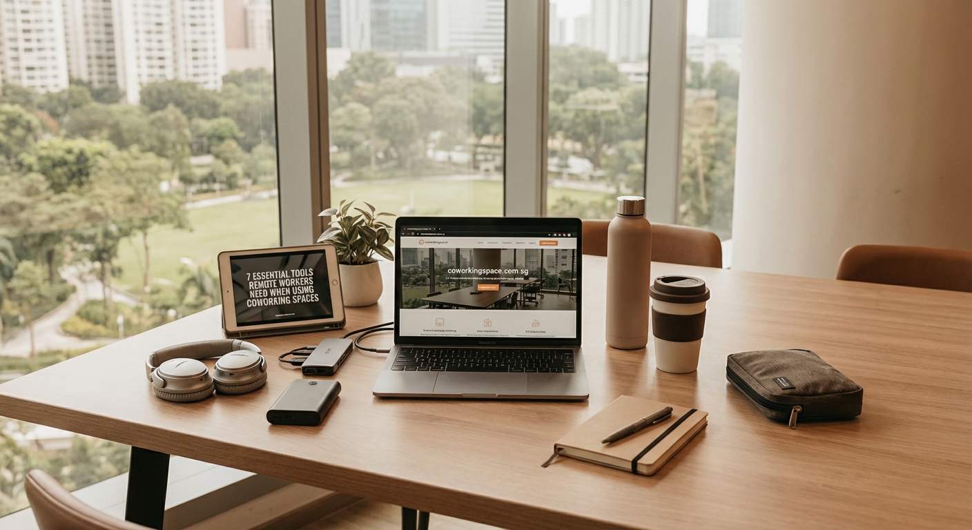 7 Essential Tools Remote Workers Need When Using Coworking Spaces - Illustration 2