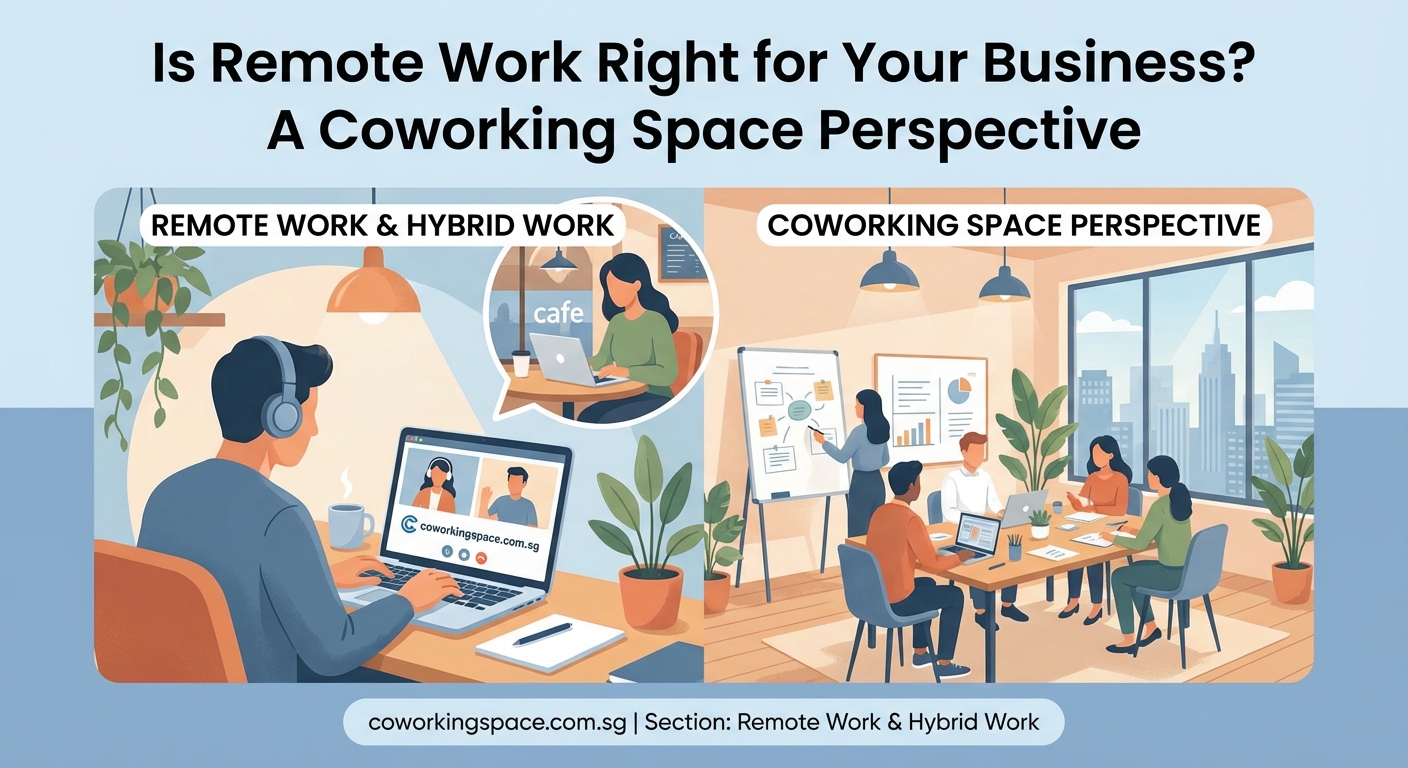 Is Remote Work Right for Your Business? A Coworking Space Perspective - Illustration 2