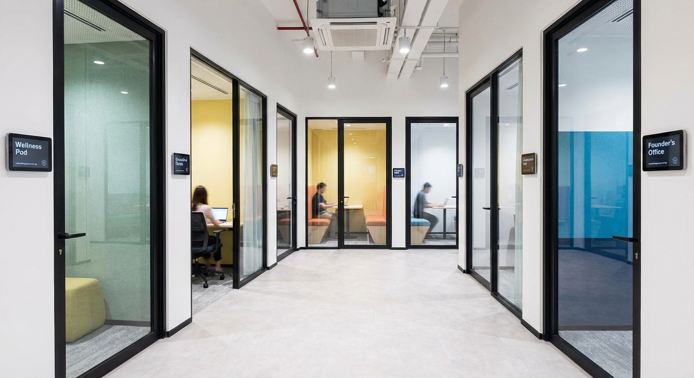 7 Types of Private Office Suites in Singapore Coworking Spaces You Didn't Know Existed - Illustration 1