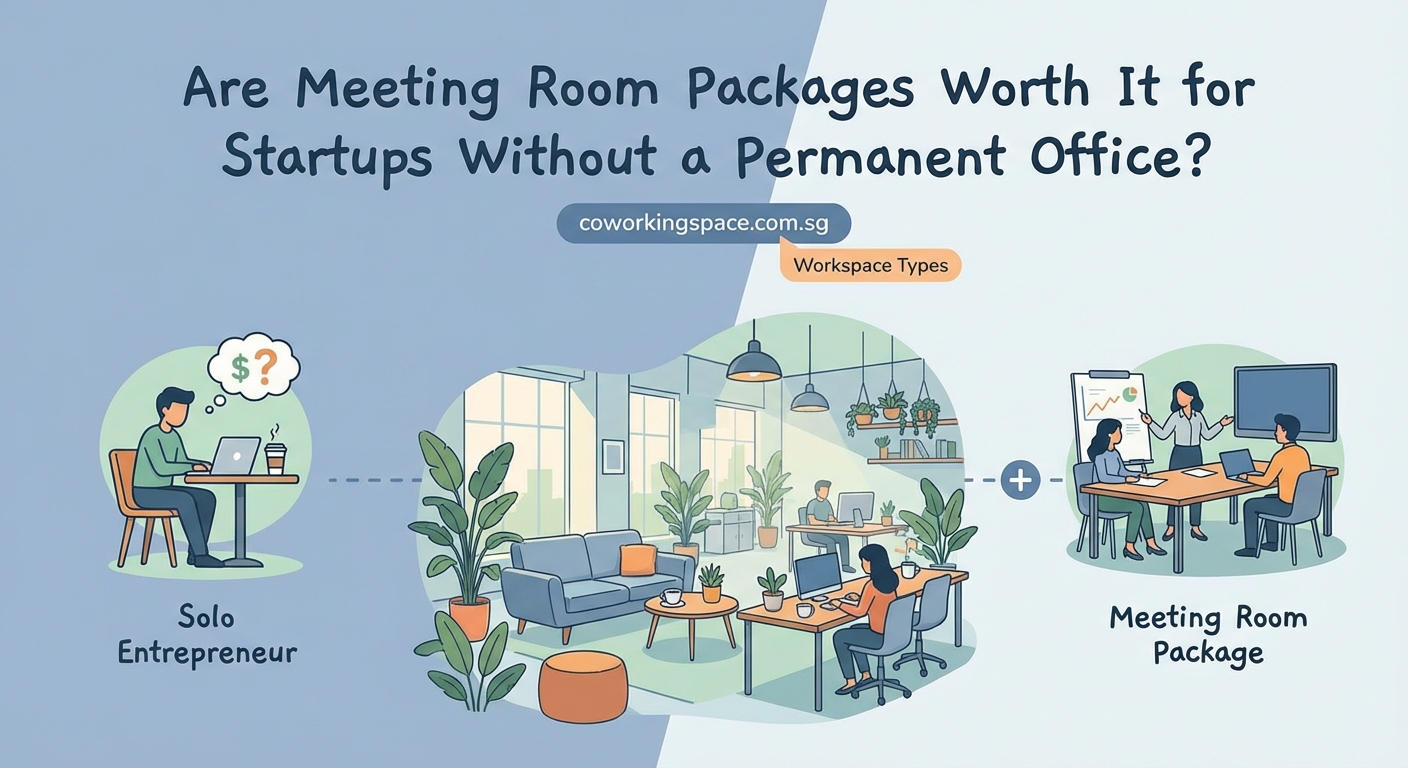 Are Meeting Room Packages Worth It for Startups Without a Permanent Office? - Illustration 1