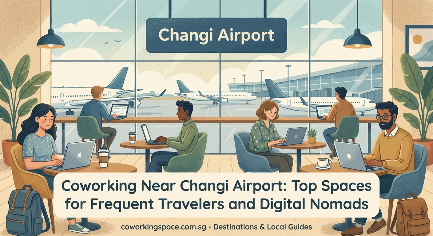 Coworking Near Changi Airport: Top Spaces for Frequent Travelers and Digital Nomads - Illustration 2
