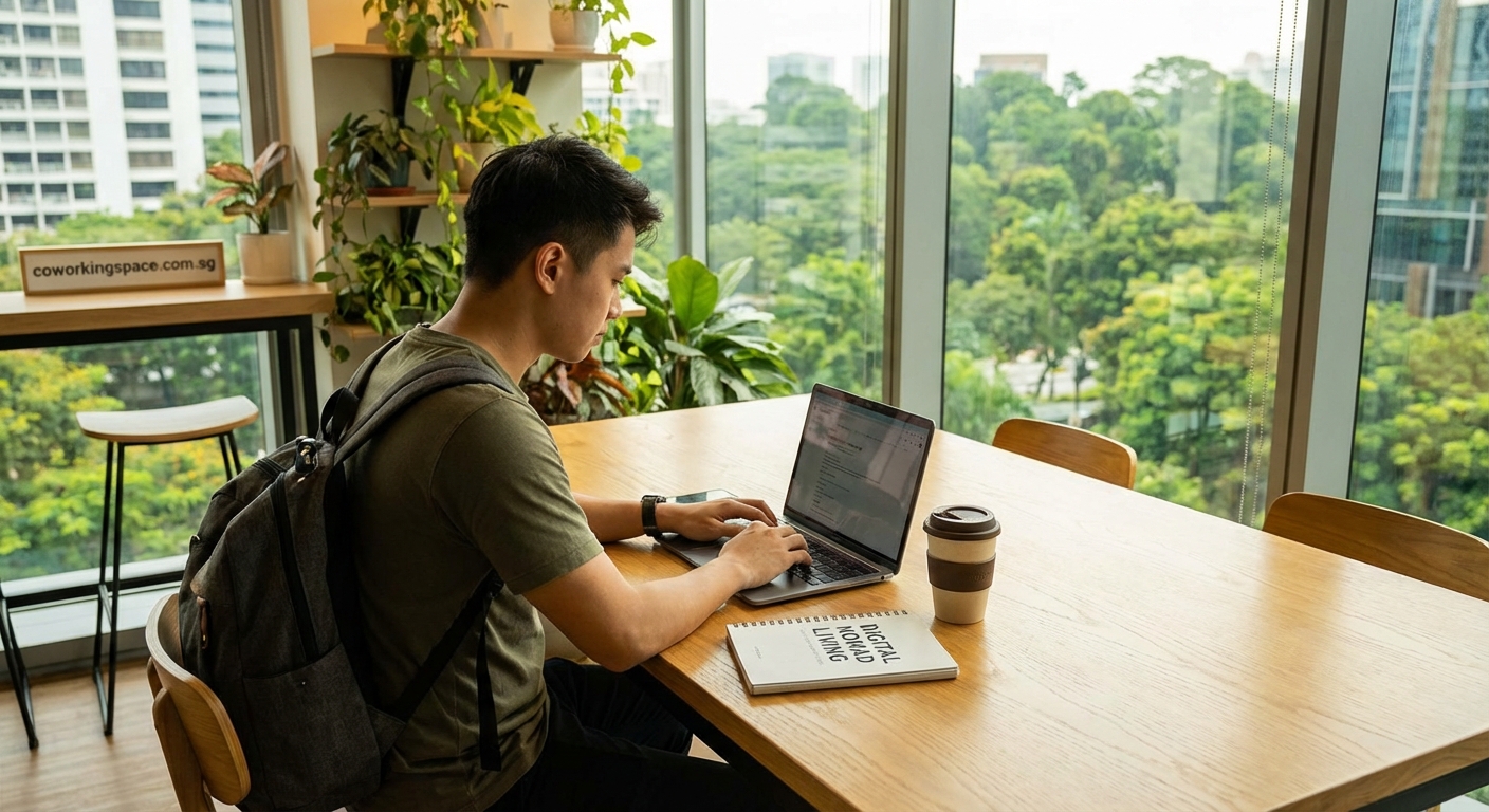 How to Build a Sustainable Digital Nomad Career While Based in Singapore - Illustration 1