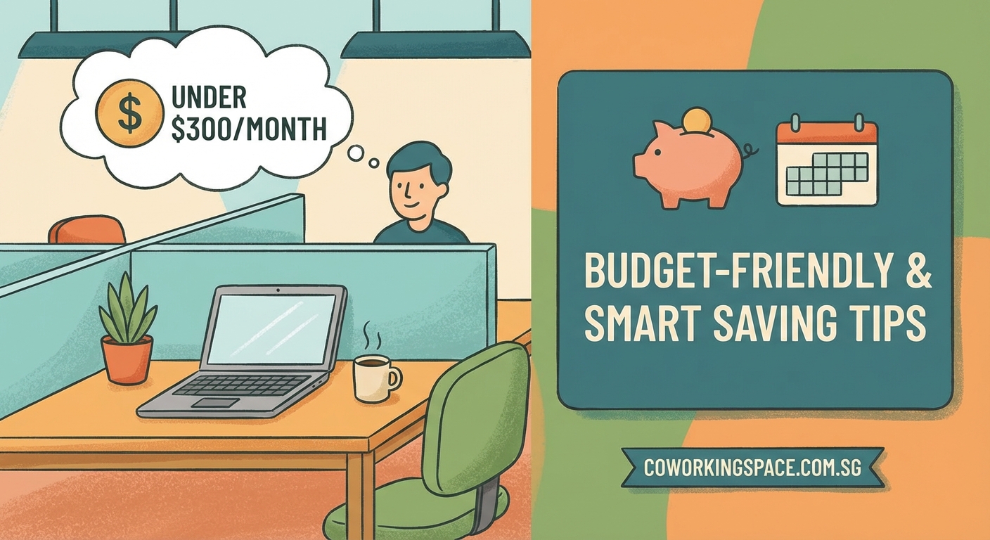 Budget-Friendly Coworking Spaces in Singapore Under $300 Per Month - Illustration 1