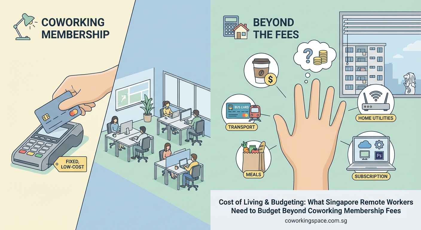 What Singapore Remote Workers Need to Budget Beyond Coworking Membership Fees - Illustration 3