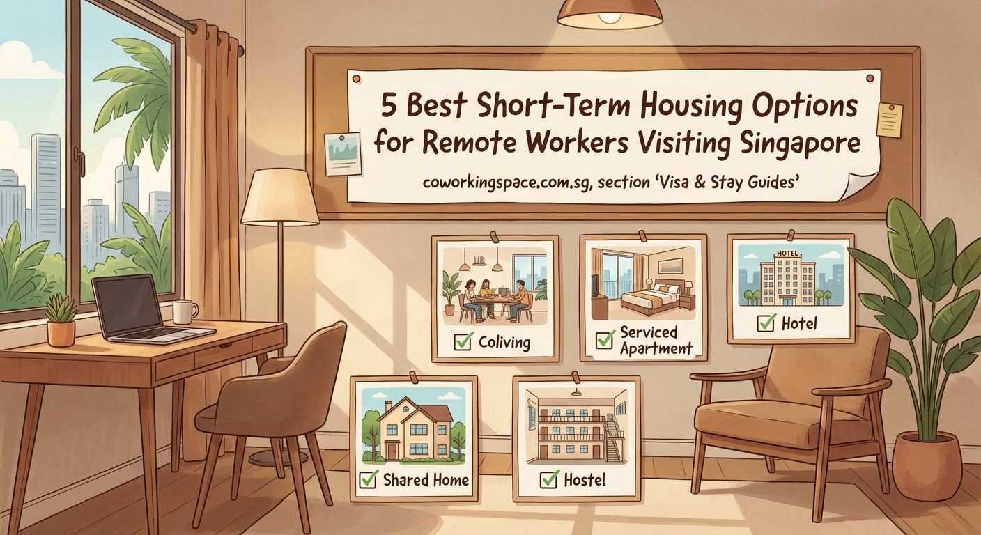 5 Best Short-Term Housing Options for Remote Workers Visiting Singapore - Illustration 2