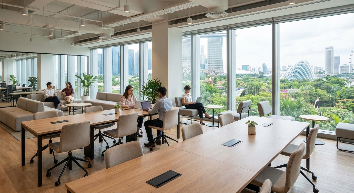 Budget-Friendly Coworking Spaces in Singapore Under $300 Per Month