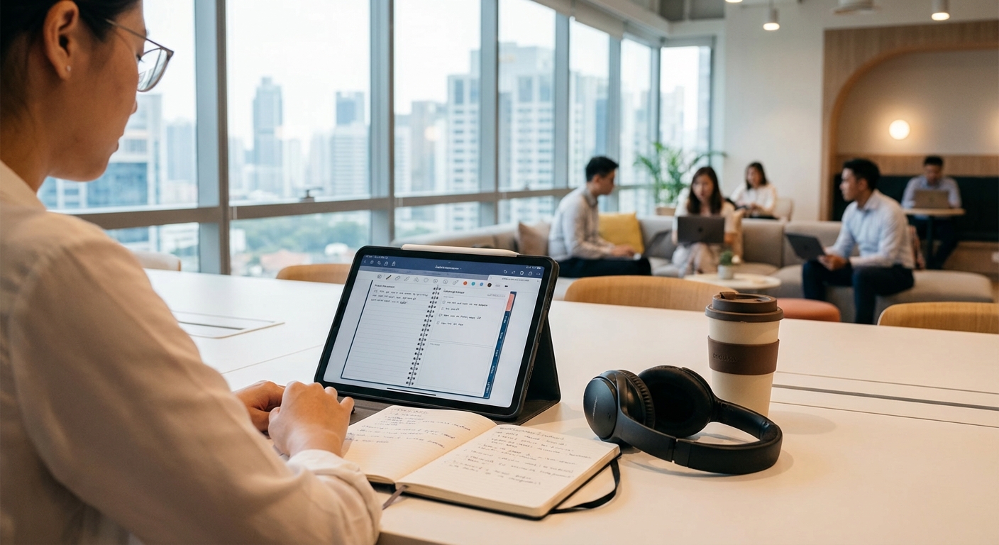 Building a Personal Productivity System That Works in Any Coworking Environment