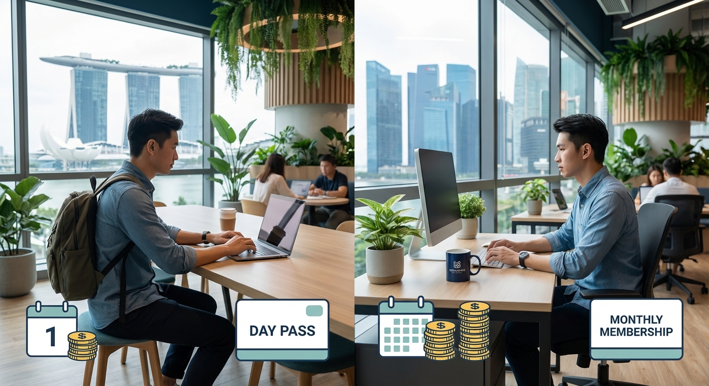 Day Pass vs Monthly Membership: Which Coworking Option Saves You More Money in Singapore?