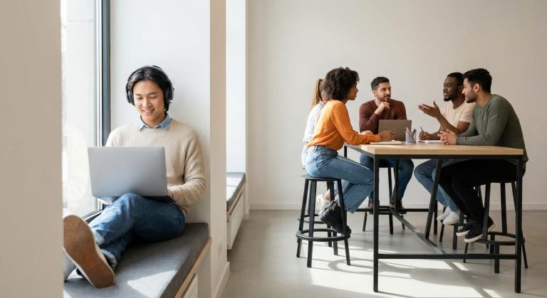 Do Introverts Thrive in Coworking Communities? A Realistic Look at Networking Expectations