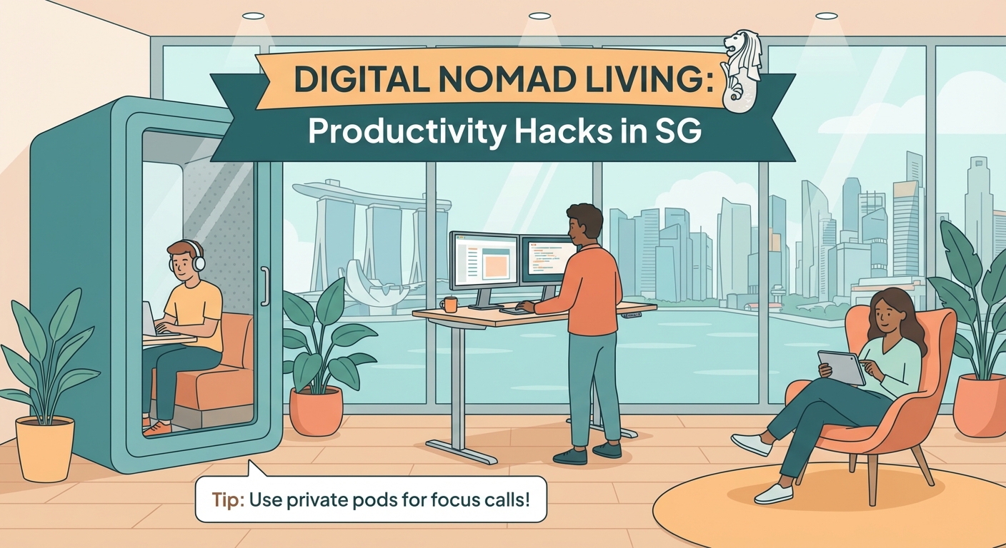 How Digital Nomads Can Maximize Productivity in Singapore's Coworking Spaces — 1