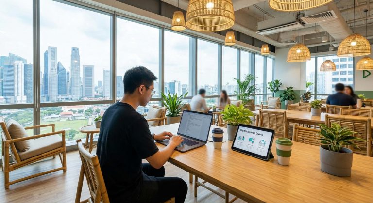 How to Build a Sustainable Digital Nomad Career While Based in Singapore