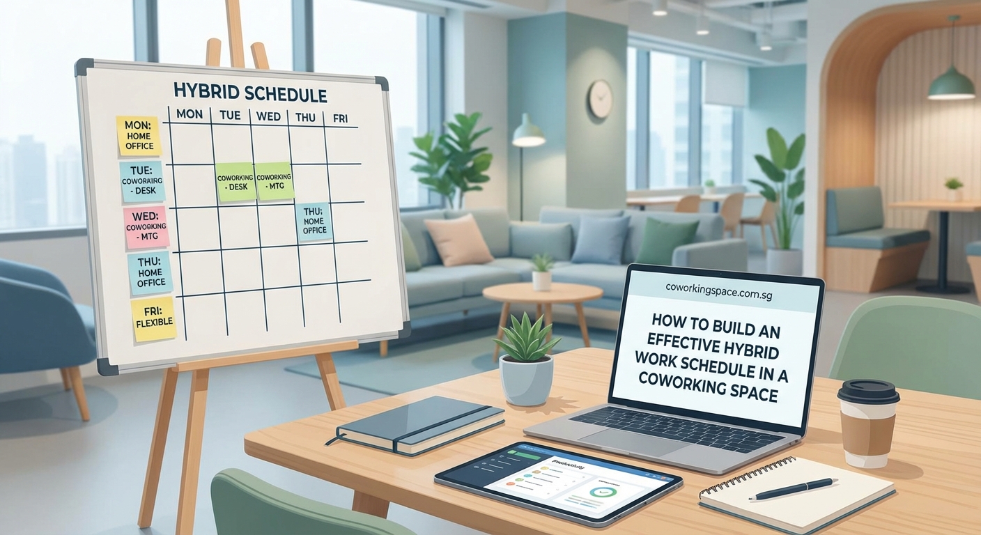 How to Build an Effective Hybrid Work Schedule in a Coworking Space — 1