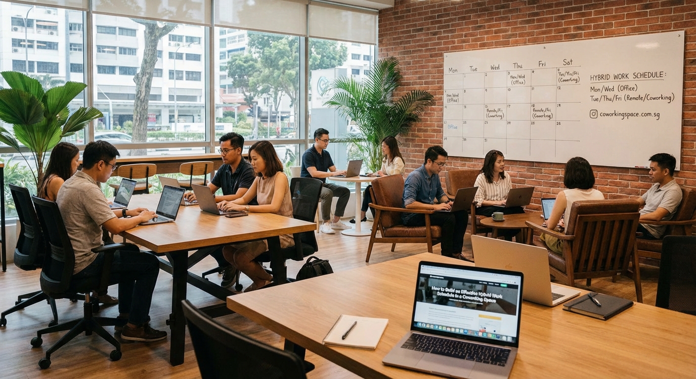 How to Build an Effective Hybrid Work Schedule in a Coworking Space — 2