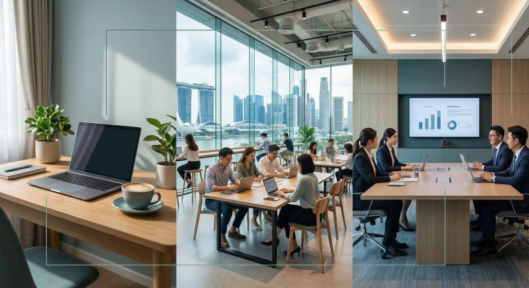Hybrid Workspace Memberships: Mixing Home, Coworking, and Client Sites in Singapore