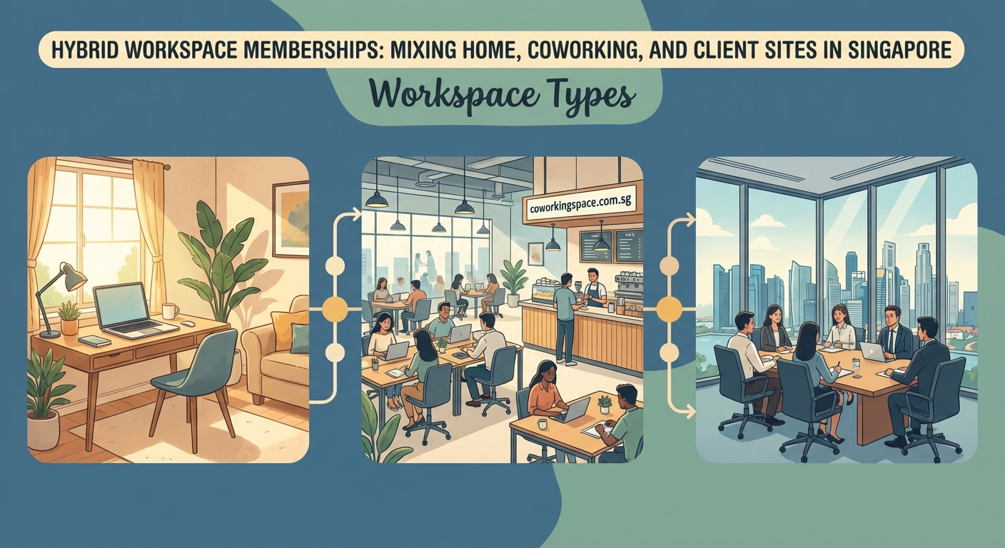 Hybrid Workspace Memberships: Mixing Home, Coworking, and Client Sites in Singapore — 2