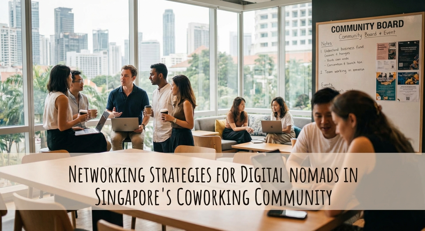 Networking Strategies for Digital Nomads in Singapore's Coworking Community — 1