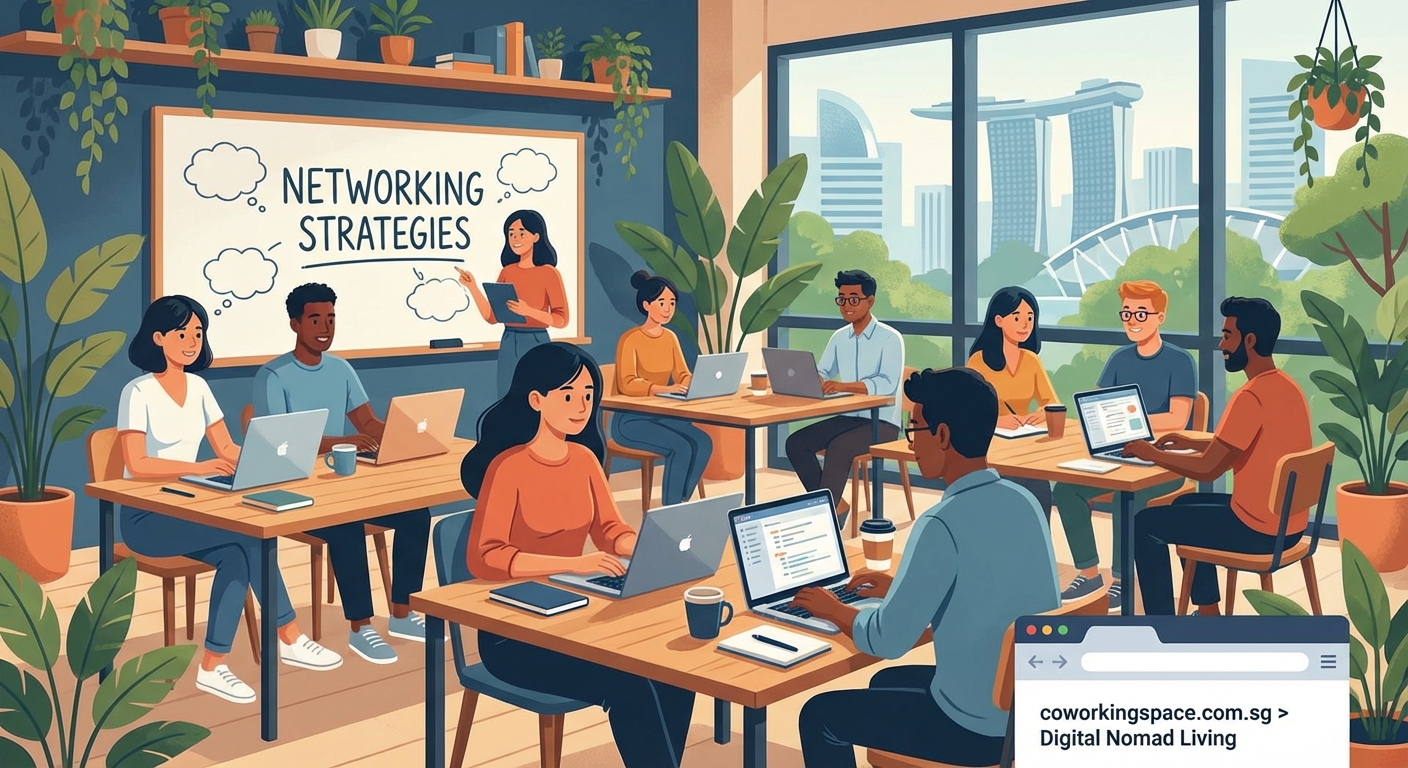 Networking Strategies for Digital Nomads in Singapore's Coworking Community — 2