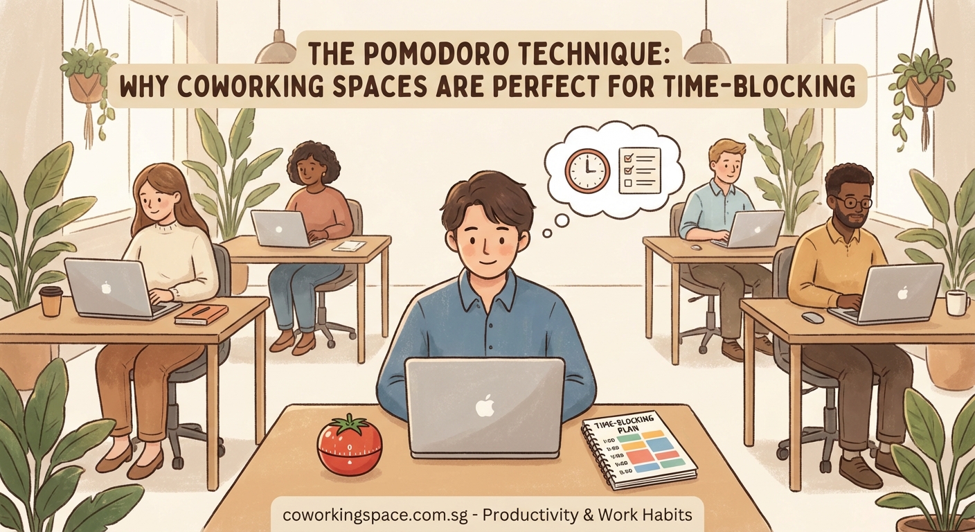 The Pomodoro Technique: Why Coworking Spaces Are Perfect for Time-Blocking — 1