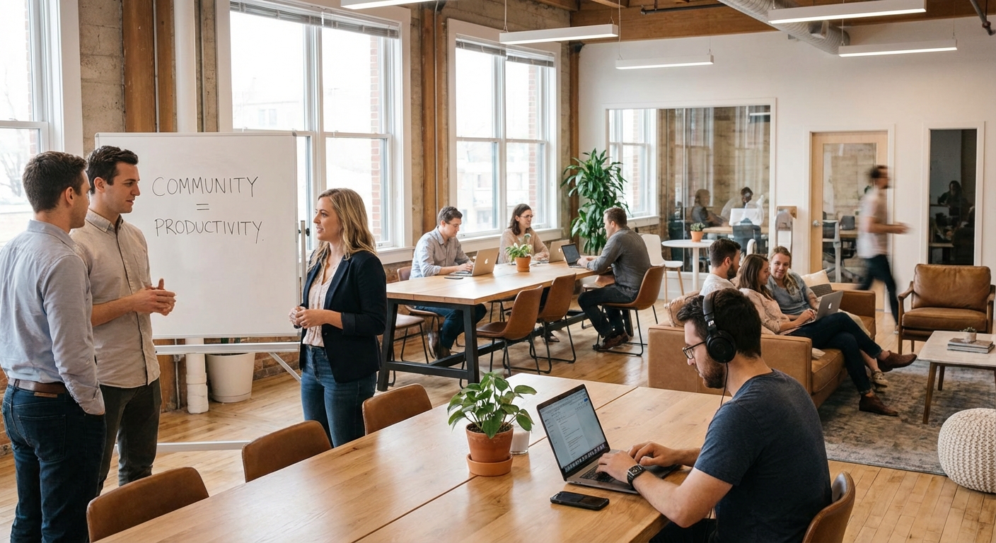 The Psychology Behind Coworking: Why Shared Spaces Boost Productivity — 1