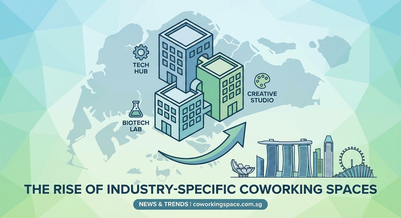 The Rise of Industry-Specific Coworking Spaces: Why Niche Workspaces Are Taking Over Singapore — 1