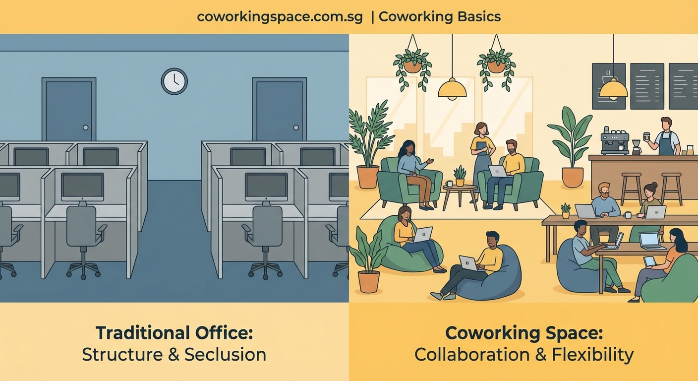 What Makes a Coworking Space Different from a Traditional Office? — 1