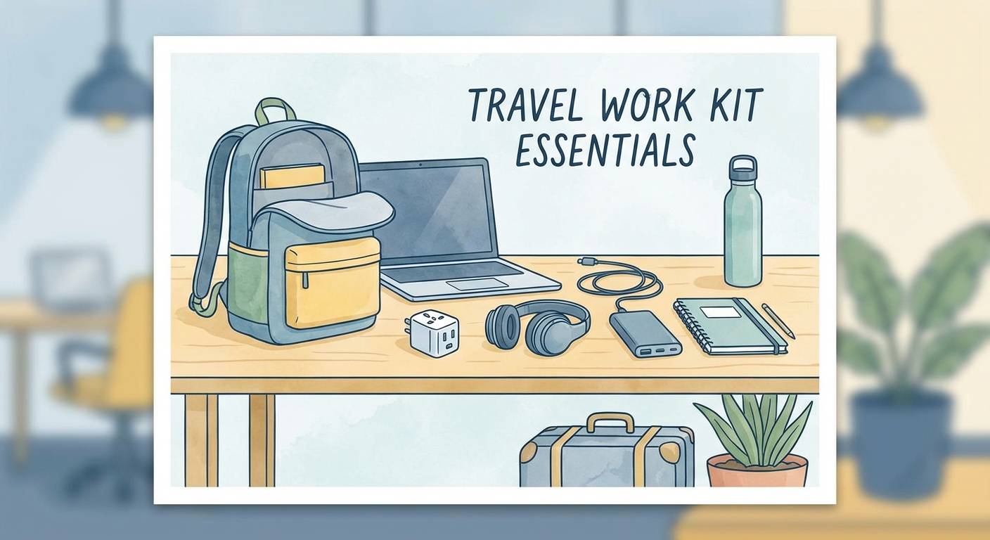 What Should You Pack in Your Travel Work Kit for Seamless Remote Working? — 3