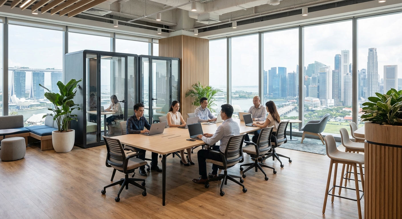 Why Coworking Spaces Are Perfect for Hybrid Teams in Singapore