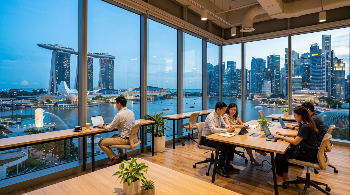 5 Waterfront Coworking Spaces Along Marina Bay That Offer Stunning Views