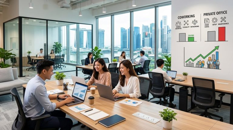 Can You Actually Save Money by Using Coworking Spaces Instead of Renting an Office in Singapore?