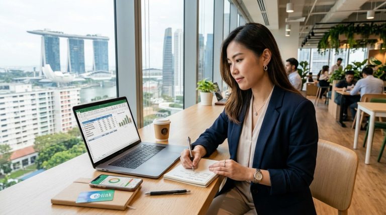 Creating a Realistic Monthly Budget When You Work from Coworking Spaces in Singapore