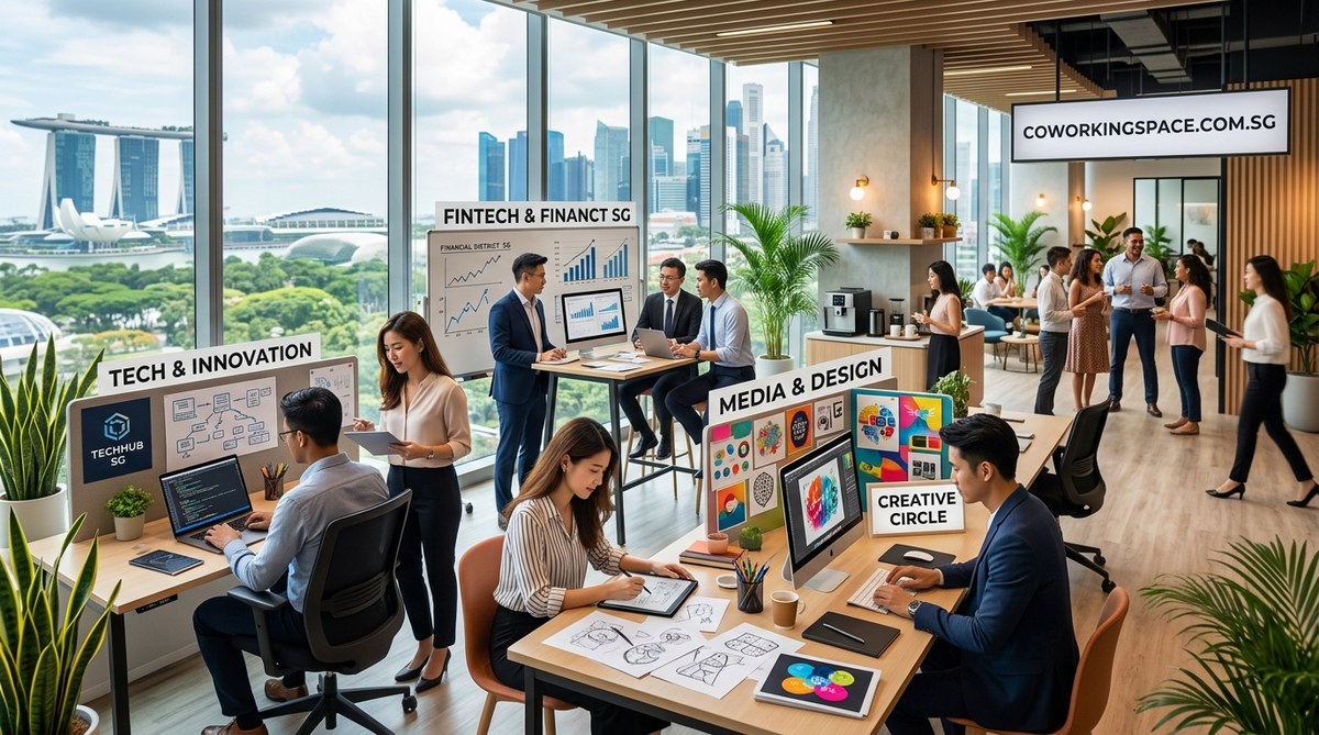 Industry-Specific Coworking Communities in Singapore and Who Benefits Most
