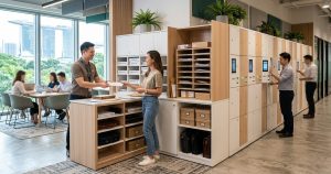 Lockers, Mail Handling, and Storage Solutions at Singapore Coworking Spaces
