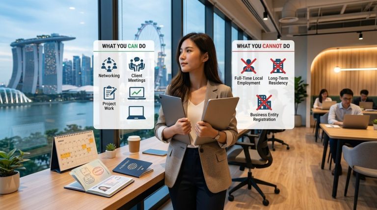 Navigating Singapore's 90-Day Visa Exemption: What Remote Workers Can and Cannot Do
