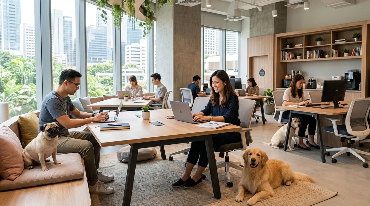 Pet-Friendly Coworking Spaces: Where Amenities Meet Animal Companions