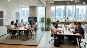 Should Your Team Choose a Team Suite or Multiple Hot Desks in Singapore?
