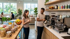 What to Look for in a Coworking Space Kitchen: Coffee, Snacks, and Beyond