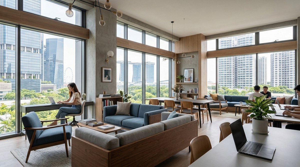 Where to Find Serviced Apartments and Coliving Spaces with Flexible Lease Terms in Singapore